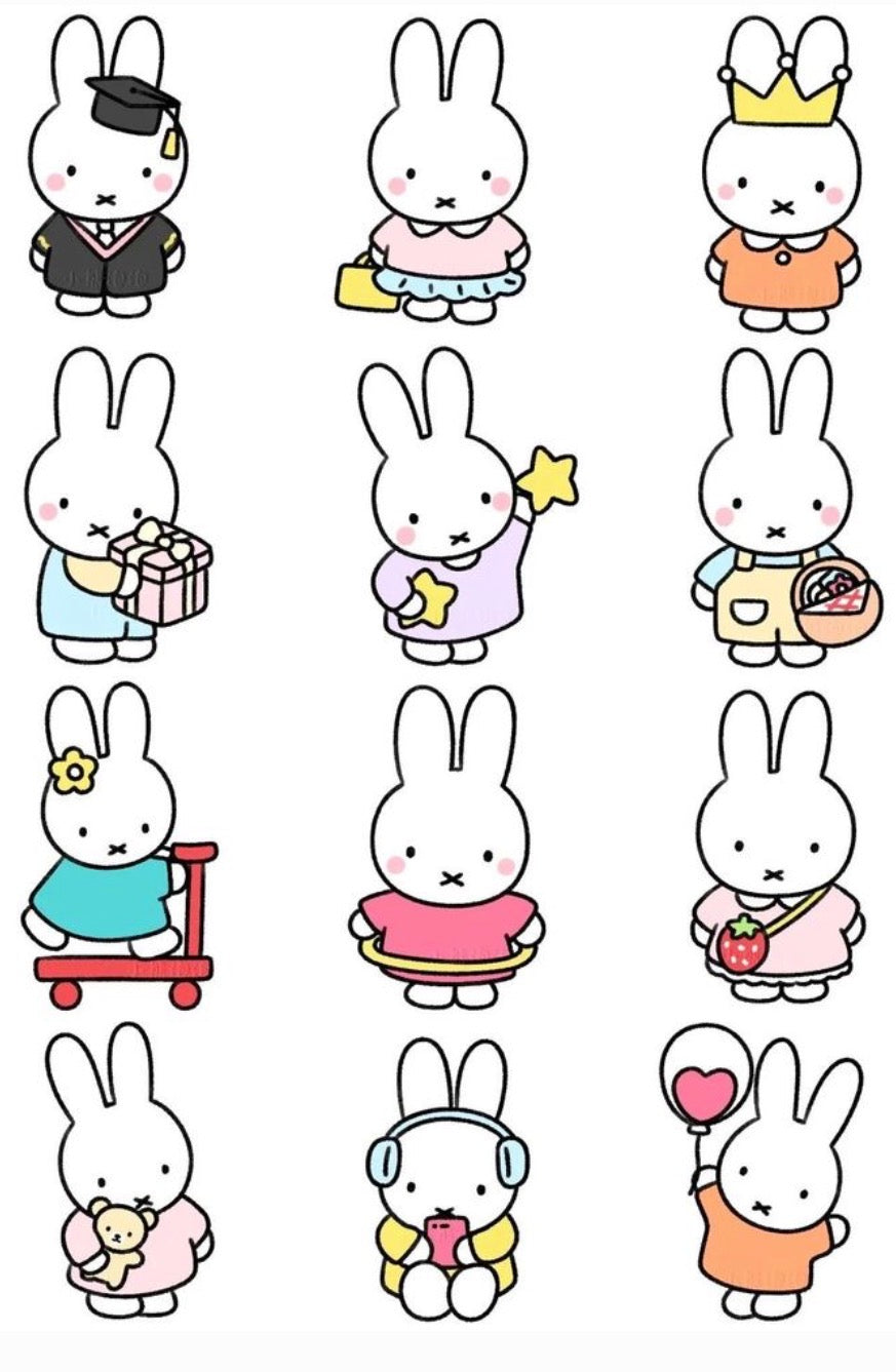 miffy stickers
