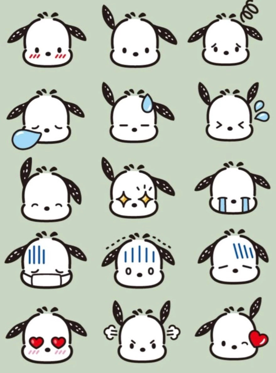 Pochacco stickers