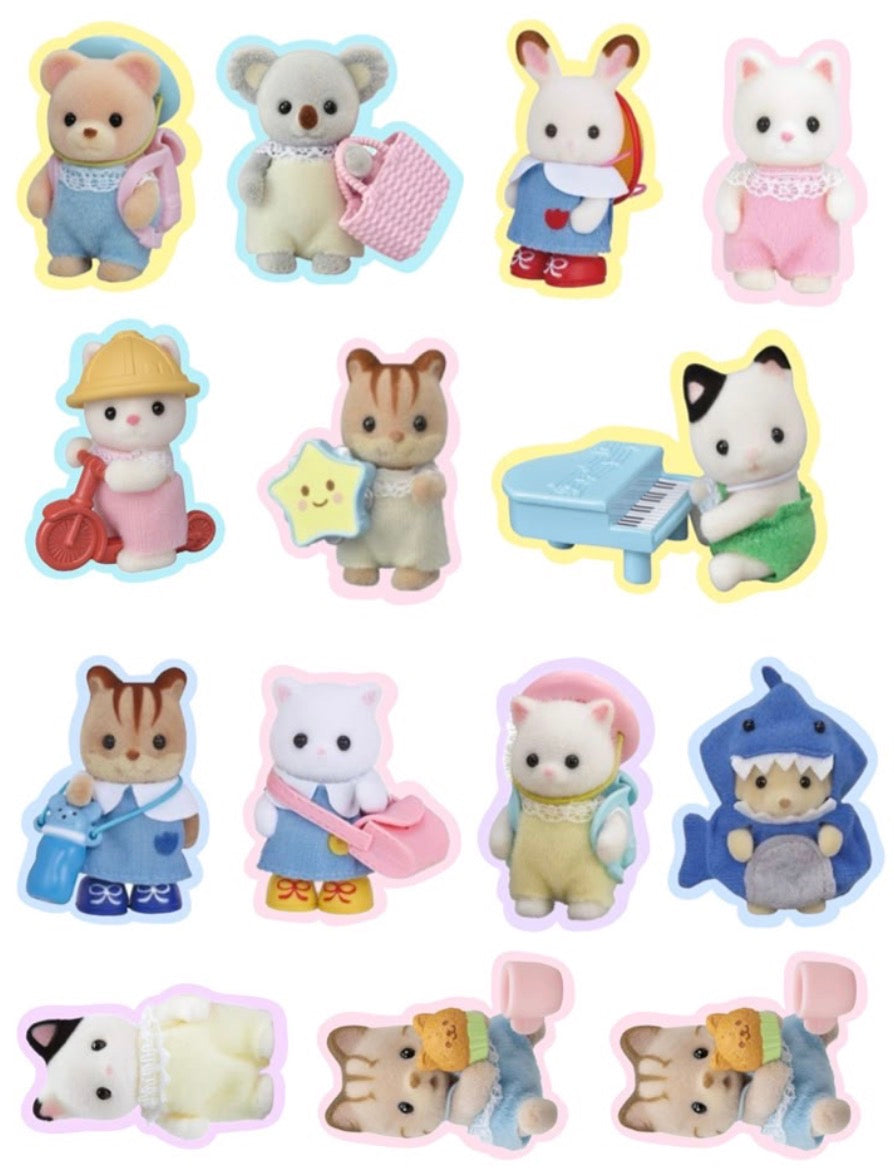 calico critter stickers